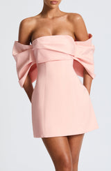 Briella Mini Dress - Blush Dress Babyboo Fashion Premium Exclusive Design
