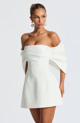 Briella Mini Dress - Ivory Dress Babyboo Fashion Premium Exclusive Design