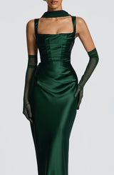 Calanthe Maxi Dress - Emerald Dress Babyboo Fashion Premium Exclusive Design