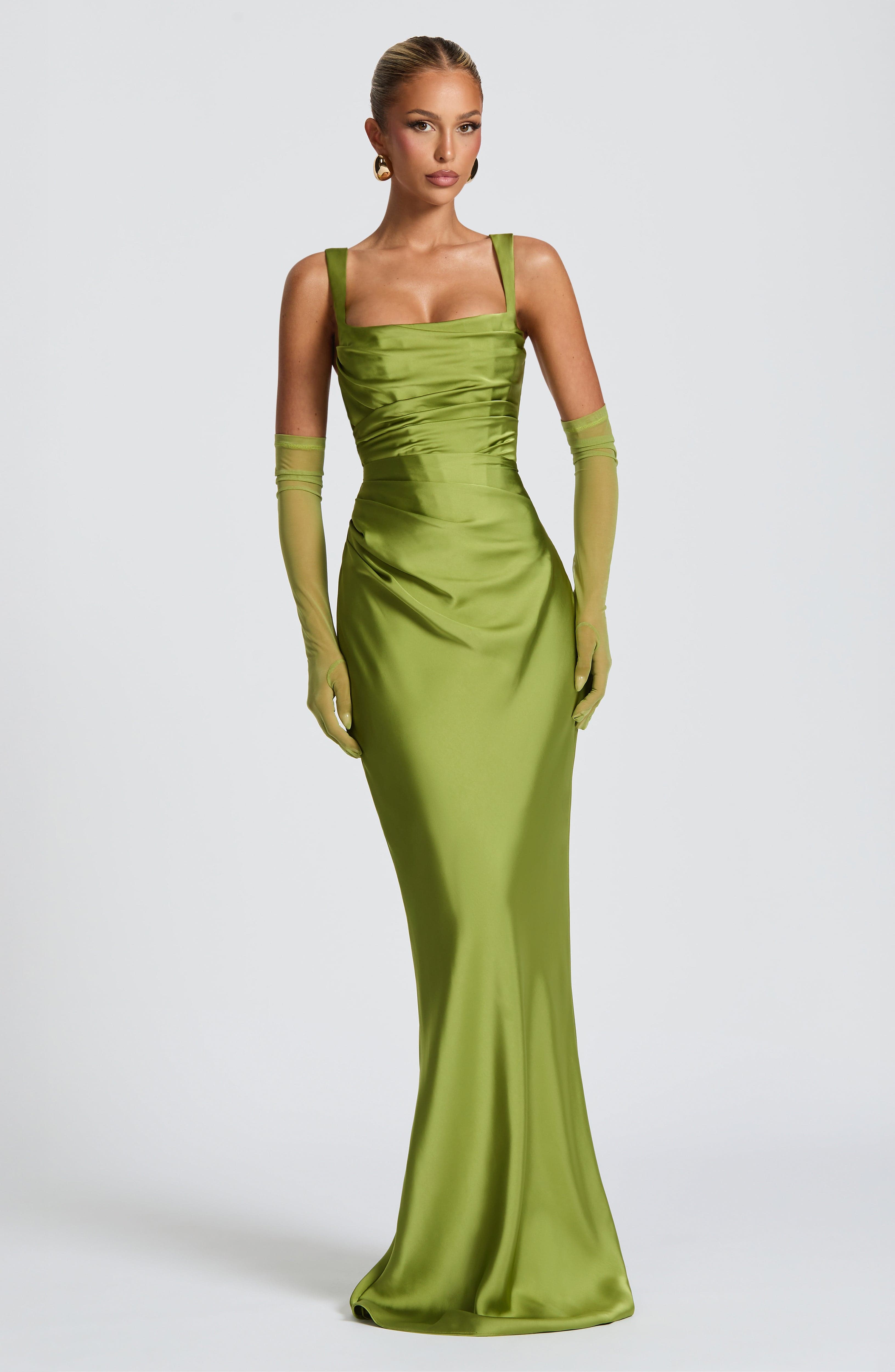 Olive Calanthe Maxi Dress Olive Calanthe Maxi Dress
