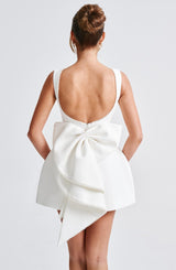 Carrie Mini Dress - Ivory Dress Babyboo Fashion Premium Exclusive Design