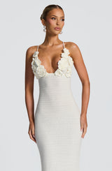 Celaena Maxi Dress - Ivory Dress Babyboo Fashion Premium Exclusive Design