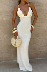 Celaena Maxi Dress - Ivory Dress Babyboo Fashion Premium Exclusive Design