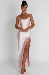Celestina Maxi Dress - Blush Dress Babyboo Fashion Premium Exclusive Design