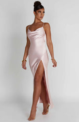 Celestina Maxi Dress - Blush Dress Babyboo Fashion Premium Exclusive Design