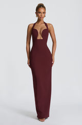 Charlotte Maxi Dress - Cherry Lacquer Dress XS Babyboo Fashion Premium Exclusive Design