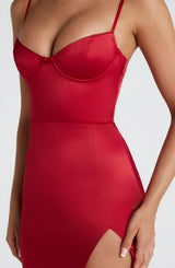 Clementine Maxi Dress - Red Dress Babyboo Fashion Premium Exclusive Design