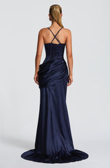 Connie Gown - Navy Dress Babyboo Fashion Premium Exclusive Design
