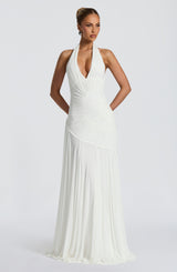 Cova Maxi Dress - Ivory Dress XS Babyboo Fashion Premium Exclusive Design