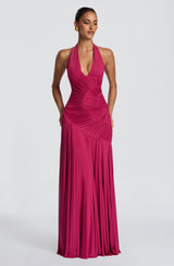Cova Maxi Dress - Raspberry Dress XS Babyboo Fashion Premium Exclusive Design
