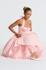 Cressida Midi Dress - Blush Dress Babyboo Fashion Premium Exclusive Design