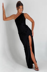 Cynthia Maxi Dress - Black Dress Babyboo Fashion Premium Exclusive Design