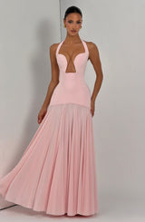 Cyrene Maxi Dress - Blush Dress Babyboo Fashion Premium Exclusive Design
