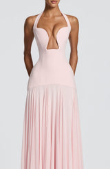 Cyrene Maxi Dress - Blush Dress Babyboo Fashion Premium Exclusive Design