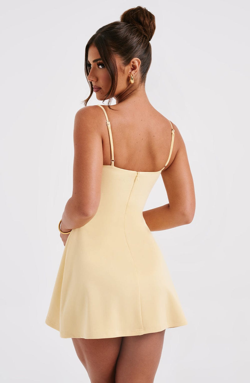 Dakota Mini Dress - Lemon Dress Babyboo Fashion Premium Exclusive Design