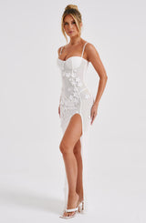 Dalary Maxi Dress - Ivory Dress Babyboo Fashion Premium Exclusive Design