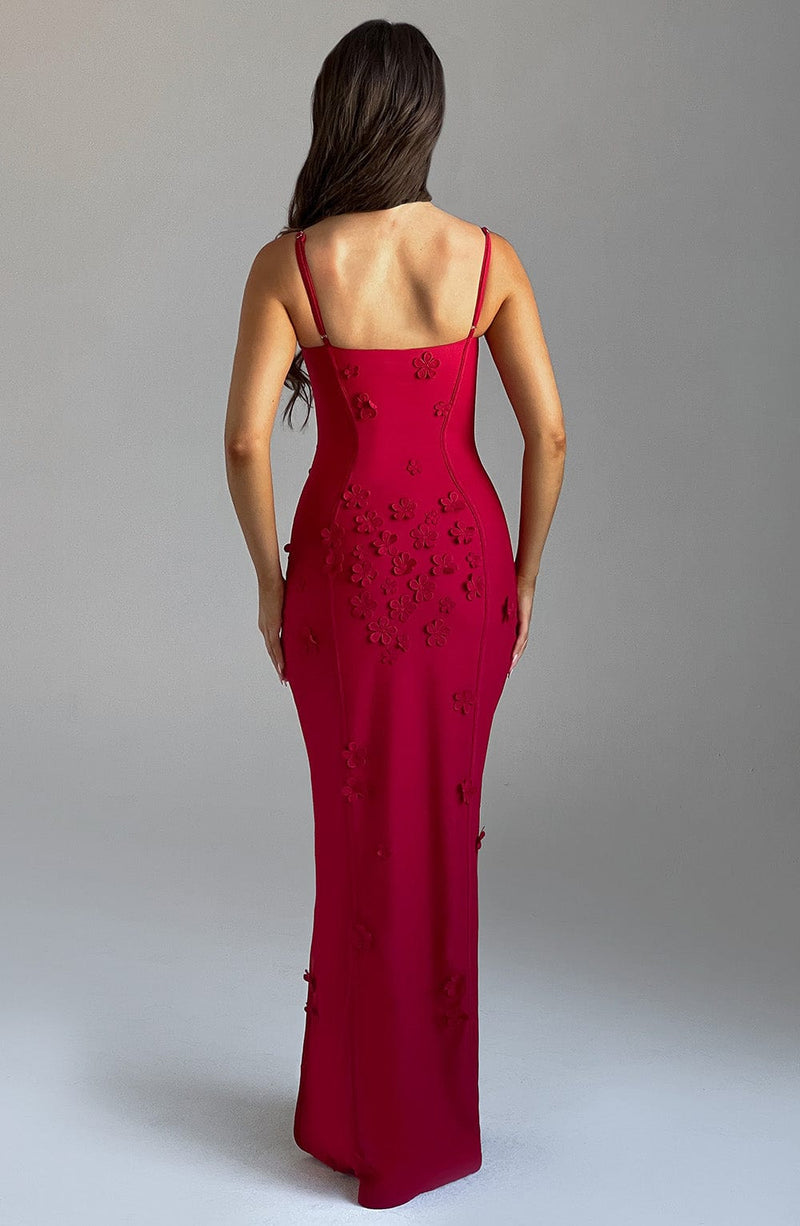 Dalary Maxi Dress - Red Dress Babyboo Fashion Premium Exclusive Design
