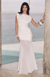 Demelza Maxi Dress - Ivory Dress Babyboo Fashion Premium Exclusive Design