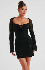 Dezi Mini Dress - Black Dress Babyboo Fashion Premium Exclusive Design