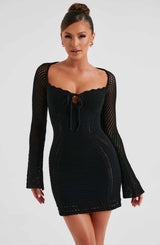 Dezi Mini Dress - Black Dress Babyboo Fashion Premium Exclusive Design