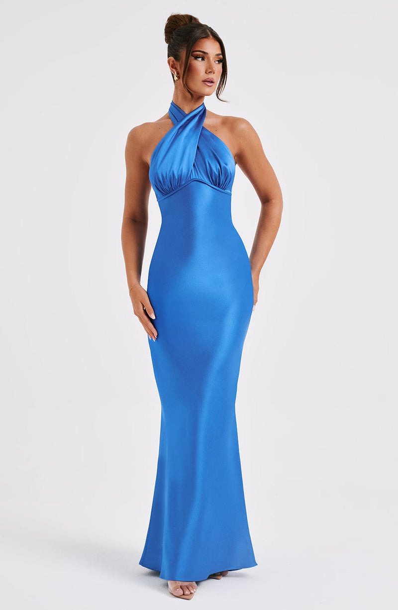 Dimitra Maxi Dress - Blue Dress Babyboo Fashion Premium Exclusive Design