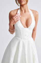 Effie Midi Dress - Ivory Dress Babyboo Fashion Premium Exclusive Design