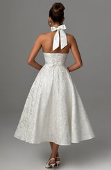 Effie Midi Dress - Ivory Dress Babyboo Fashion Premium Exclusive Design