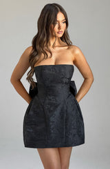 Elenora Mini Dress - Black Dress Babyboo Fashion Premium Exclusive Design