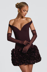 Eli Gloves - Plum Accessories Babyboo Fashion Premium Exclusive Design