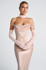 Eli Gloves - Soft Peach Accessories Babyboo Fashion Premium Exclusive Design