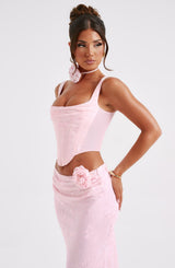 Elizabeth Corset - Blush Tops Babyboo Fashion Premium Exclusive Design