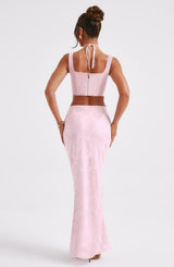 Elizabeth Maxi Skirt - Blush Skirt Babyboo Fashion Premium Exclusive Design