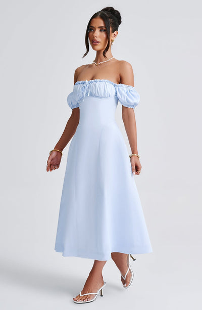 Collective Dress - Elora Midi Dress - Blue image 4