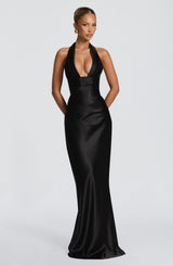 Elowen Maxi Dress - Black Dress XS Babyboo Fashion Premium Exclusive Design
