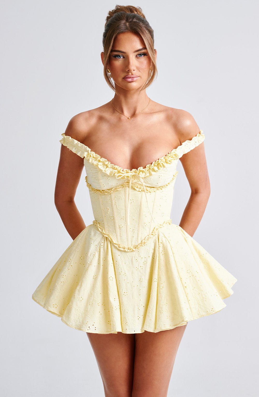 BABINE - Lemon Playsuit - Yellow main image 1