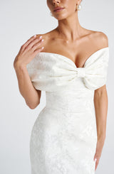 Emberly Maxi Dress - Ivory Dress Babyboo Fashion Premium Exclusive Design