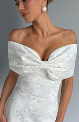 Emberly Maxi Dress - Ivory Dress Babyboo Fashion Premium Exclusive Design