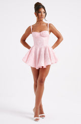 Emelie Playsuit - Blush Playsuit Babyboo Fashion Premium Exclusive Design
