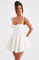 Emelie Playsuit - Ivory Playsuit Babyboo Fashion Premium Exclusive Design