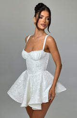 Emelie Playsuit - Ivory Playsuit Babyboo Fashion Premium Exclusive Design