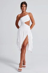 Emeline Midi Dress - White Dress Babyboo Fashion Premium Exclusive Design