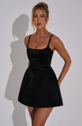 Emma Mini Dress - Black Dress Babyboo Fashion Premium Exclusive Design
