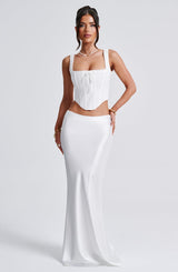 Emory Corset - Ivory Tops Babyboo Fashion Premium Exclusive Design