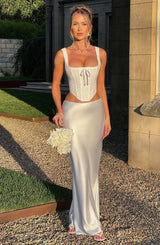 Emory Corset - Ivory Tops Babyboo Fashion Premium Exclusive Design