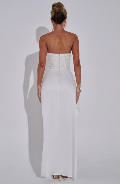 Emrielle Maxi Dress - Ivory - View 5 | Shop Formal Dress