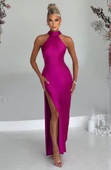 Etta Maxi Dress - Hot Pink Dress Babyboo Fashion Premium Exclusive Design