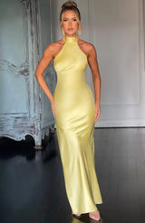 Etta Maxi Dress - Lemon Dress Babyboo Fashion Premium Exclusive Design