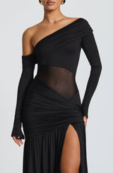 Ettalie Maxi Dress - Black Dress Babyboo Fashion Premium Exclusive Design