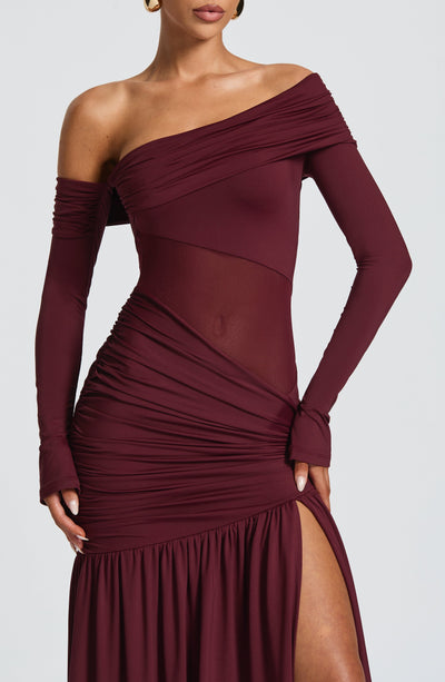 Ettalie Maxi Dress - Cherry Lacquer - View 4 | Shop Formal Dress