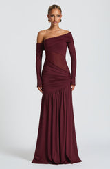 Ettalie Maxi Dress - Cherry Lacquer Dress Babyboo Fashion Premium Exclusive Design